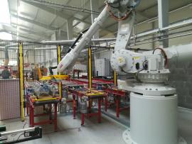 अन्य उपकरण Robot ABB IRB 6650S-90/3,9 | सॉमिल (एक कारखाना जहाँ लट्ठों को तख्तों और फलकों में काटा जाता है) मशीनें | लकड़ी का काम करने की मशीनरी | Metrie s.r.o.