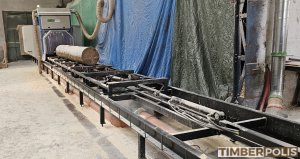 कोणीय चक्रीय आरा मिल Dekos made s.r.o. PP-550 |  सॉमिल (एक कारखाना जहाँ लट्ठों को तख्तों और फलकों में काटा जाता है) मशीनें | लकड़ी का काम करने की मशीनरी | Drekos Made s.r.o