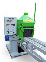प्रिज़्म-शेपिंग सॉ (वर्णक्रम आकृति-रचना आरा) Hranolovací pila T-400  |  सॉमिल (एक कारखाना जहाँ लट्ठों को तख्तों और फलकों में काटा जाता है) मशीनें | लकड़ी का काम करने की मशीनरी | Drekos Made s.r.o