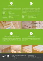ठोस लकड़ी के पैनल अखंड |  बड़े पट्टे (पैनल) | MFI
