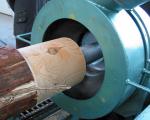 अन्य उपकरण Sestava na výrobu srubové kul. |  सॉमिल (एक कारखाना जहाँ लट्ठों को तख्तों और फलकों में काटा जाता है) मशीनें | लकड़ी का काम करने की मशीनरी | Drekos Made s.r.o