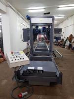 बैंडसॉ (धातु का बना, दाँत-युक्त, एक अखंड पट्टे वाला विद्युत-चालित आरा) TS-800/60 Drekos made s.r.o |  सॉमिल (एक कारखाना जहाँ लट्ठों को तख्तों और फलकों में काटा जाता है) मशीनें | लकड़ी का काम करने की मशीनरी | Drekos Made s.r.o