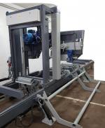 बैंडसॉ (धातु का बना, दाँत-युक्त, एक अखंड पट्टे वाला विद्युत-चालित आरा) TS-800/60 Drekos made s.r.o |  सॉमिल (एक कारखाना जहाँ लट्ठों को तख्तों और फलकों में काटा जाता है) मशीनें | लकड़ी का काम करने की मशीनरी | Drekos Made s.r.o