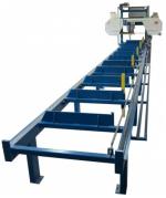 बैंडसॉ (धातु का बना, दाँत-युक्त, एक अखंड पट्टे वाला विद्युत-चालित आरा) PP 850 -Drekos made s-r.o |  सॉमिल (एक कारखाना जहाँ लट्ठों को तख्तों और फलकों में काटा जाता है) मशीनें | लकड़ी का काम करने की मशीनरी | Drekos Made s.r.o