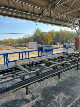 अन्य उपकरण Kombinovaná kotoučová pila DPP |  सॉमिल (एक कारखाना जहाँ लट्ठों को तख्तों और फलकों में काटा जाता है) मशीनें | लकड़ी का काम करने की मशीनरी | Drekos Made s.r.o
