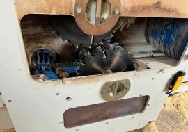 प्रिज़्म-शेपिंग सॉ (वर्णक्रम आकृति-रचना आरा) TD-500 KB |  सॉमिल (एक कारखाना जहाँ लट्ठों को तख्तों और फलकों में काटा जाता है) मशीनें | लकड़ी का काम करने की मशीनरी | Drekos Made s.r.o