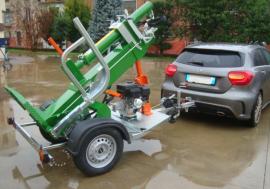 लॉग स्प्लिटर (लट्ठों को चीरने का यंत्र) Štípačka řady Derky |  अपशिष्ट लकड़ी का संसाधन | लकड़ी का काम करने की मशीनरी | Drekos Made s.r.o