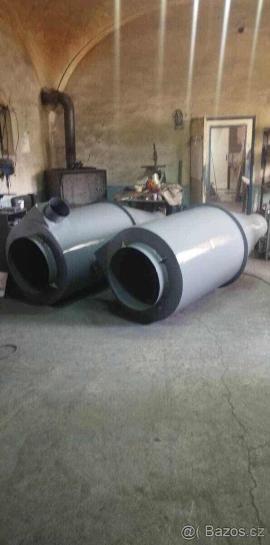 एक्स्ट्रैक्टर (निष्कासक यंत्र) Cyklonový odlučovač pílin  |  भट्टियाँ, हवाई मशीनें | लकड़ी का काम करने की मशीनरी | Juraj polovka šneky výroba 