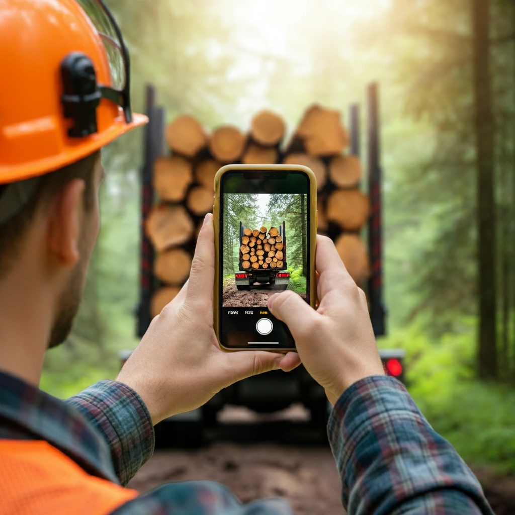 WoodProfi - लट्ठों के लिए ट्रक